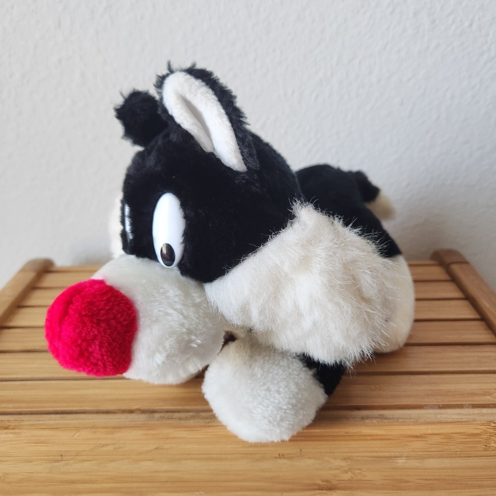 Vintage Sylvester JR 24k 1993 Plush‎ Looney Tunes Sylvester The Cat